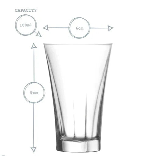 LAV Truva 100ml Shot Glasses - Set of 6