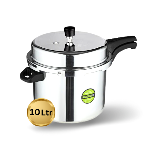 ROYALFORD LIGHTWEIGHT ALUMINIUM STOVETOP PRESSURE COOKER 12L
