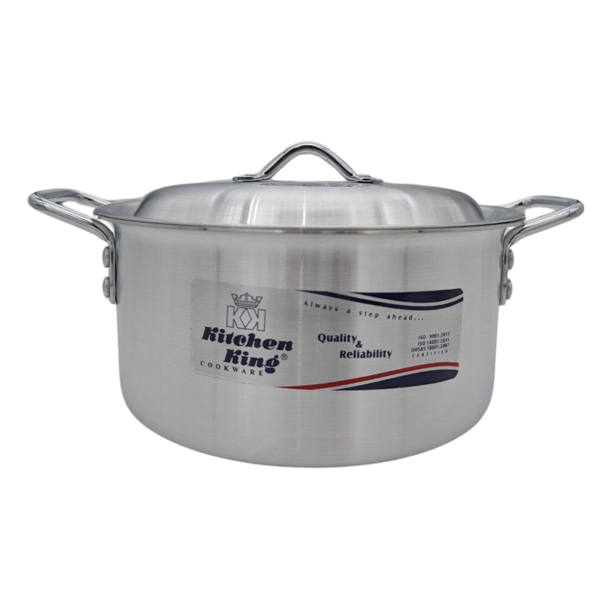 Kitchen King Pride Stock Pot Aluminium Heavy-Duty – Multiple Sizes Available