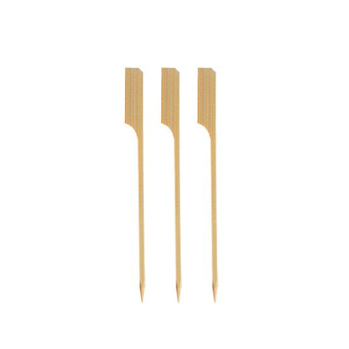 Papstar Wooden Food Skewers - 250 Pack, 12 cm