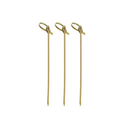 Papstar Bamboo Food Skewers - 250 Pack, 10 cm