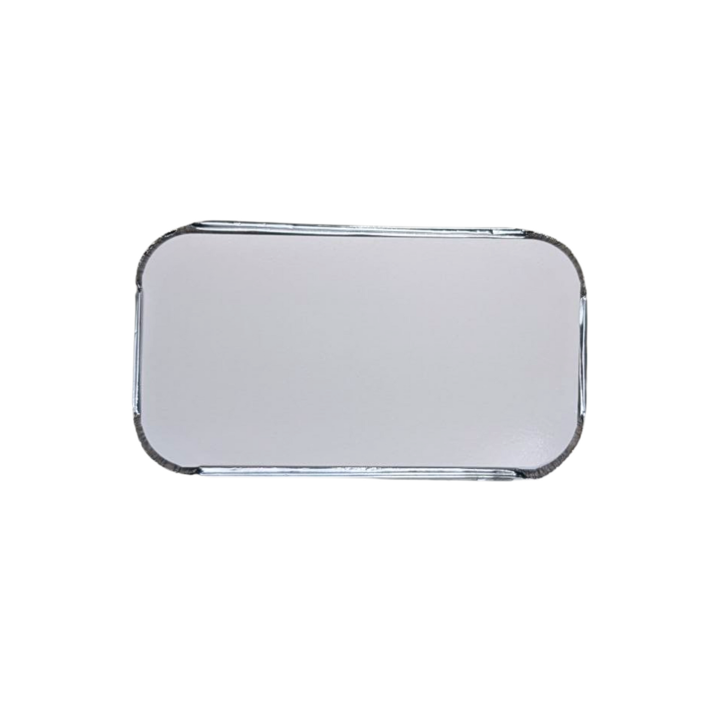 12-Piece Disposable Aluminium Foil Dish and Lid Set – Approx. 19.5x10.3cm