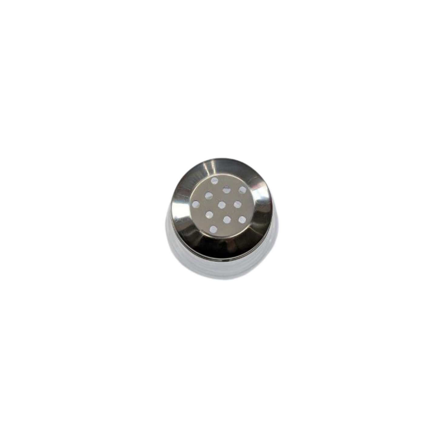 Ribbed Glass Salt & Pepper Shakers - Beehive Style - 7oz Capacity