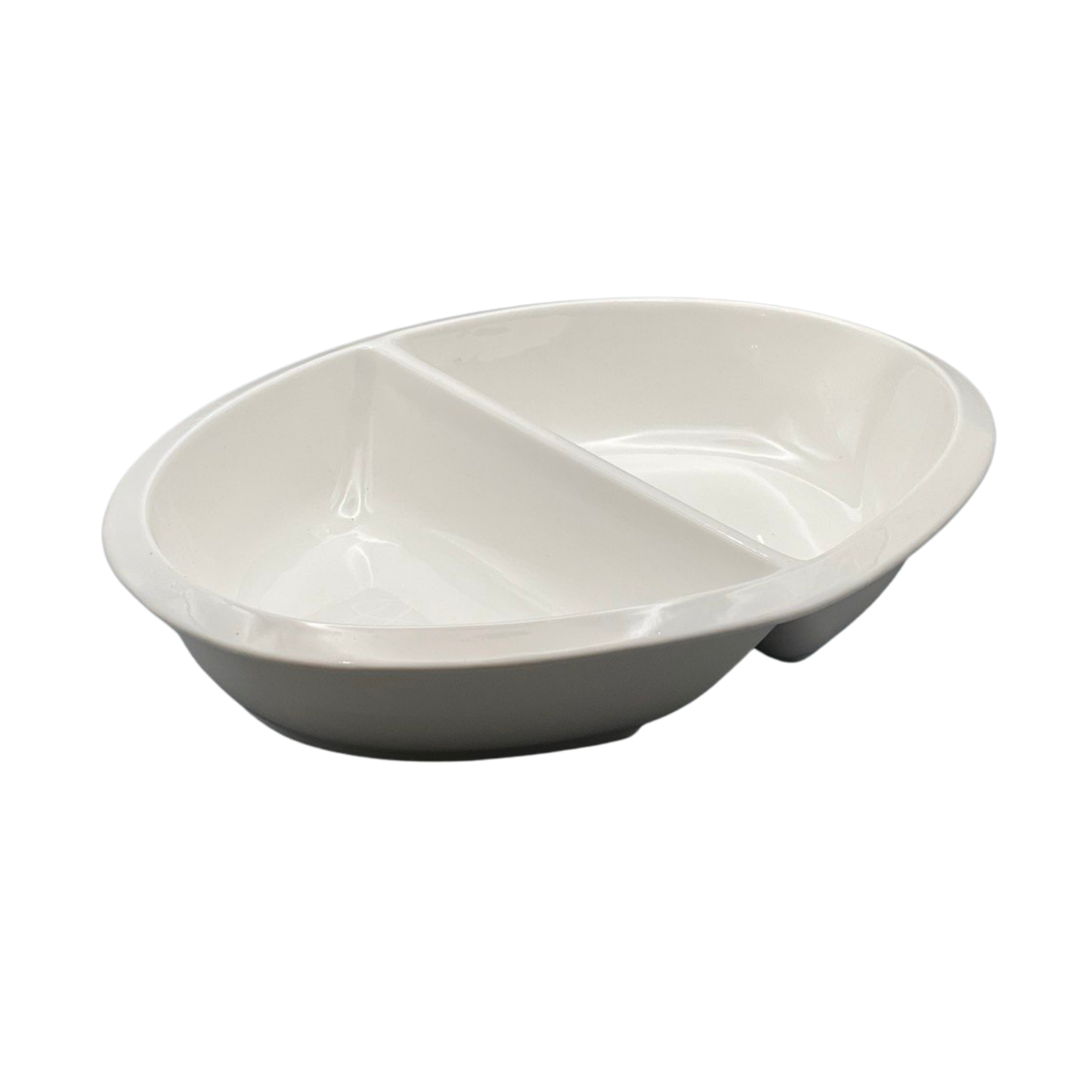 1 x Vegetable Dish Porcelain Wide Edge 31.5cm/12.5inch Chip-Resistant Tableware