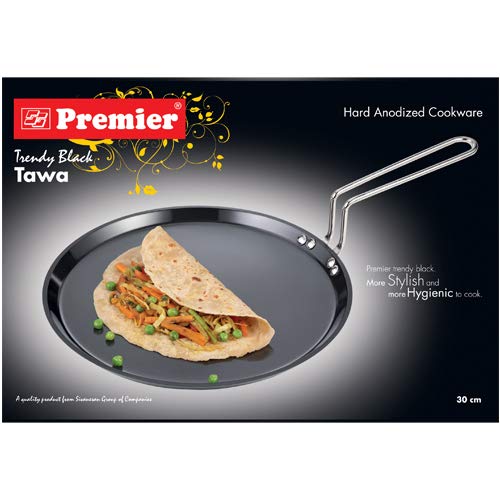 Premier Hard Anodised Trendy Black Tawa Supreme – 30cm
