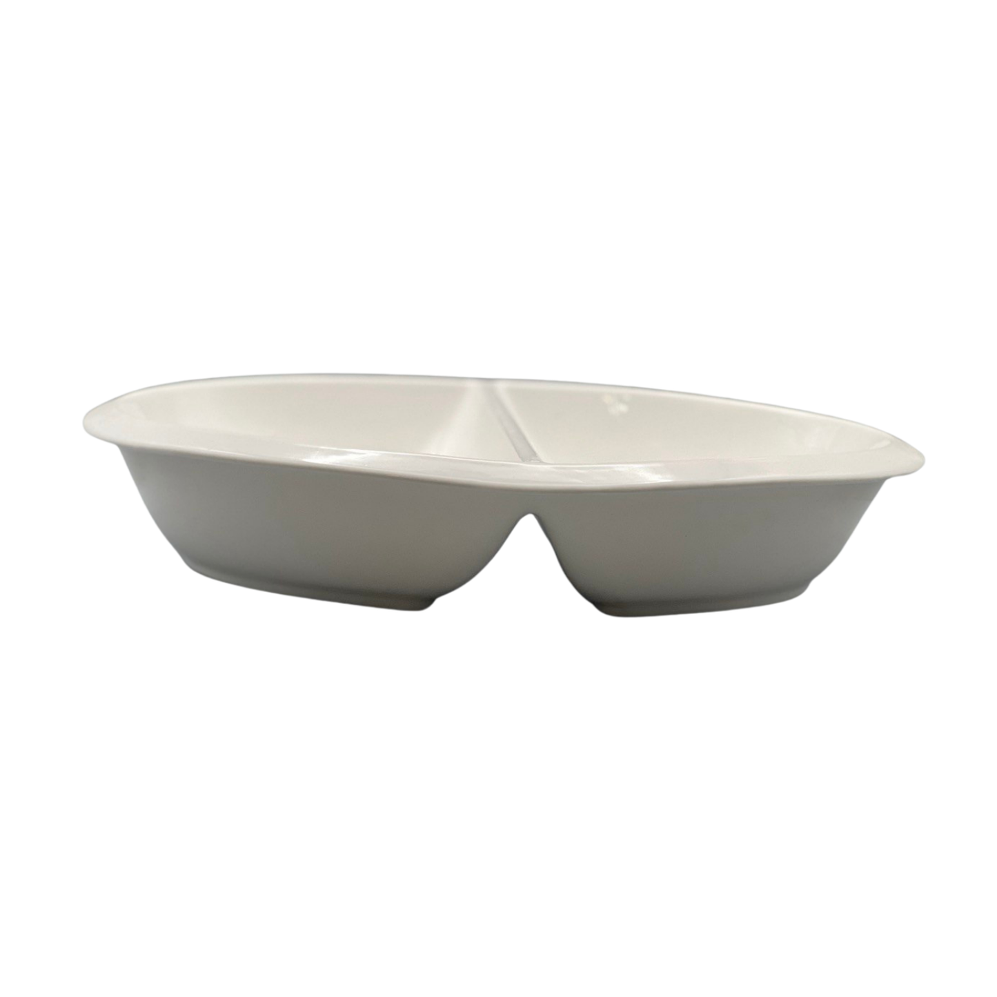 1 x Vegetable Dish Porcelain Wide Edge 31.5cm/12.5inch Chip-Resistant Tableware