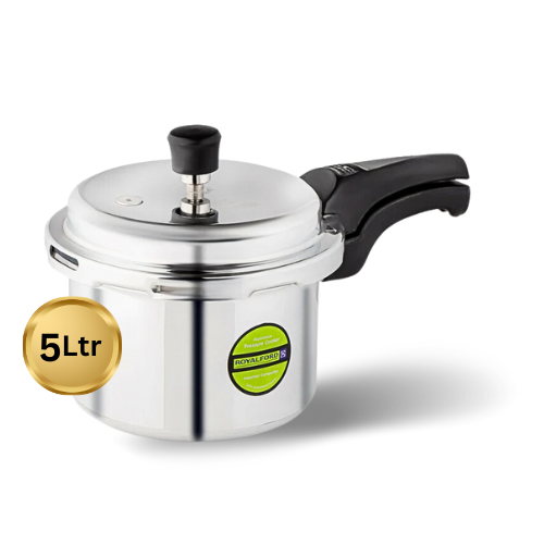 ROYALFORD LIGHTWEIGHT ALUMINIUM STOVETOP PRESSURE COOKER 12L