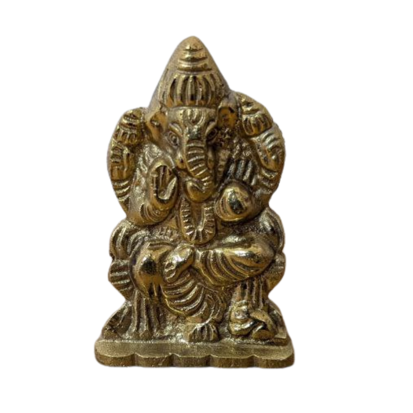 Brass Pooja Set 9 Items with Thali, Diwali & Daily Puja Rituals