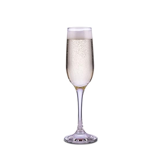 LAV Fame Champagne Flutes 215ml / 7.5oz – Pack of 3