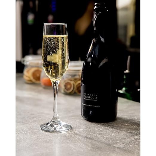 LAV Fame Champagne Flutes 215ml / 7.5oz – Pack of 3