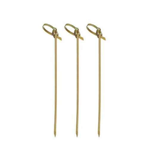 Papstar Bamboo Food Skewers - 250 Pack, 18 cm