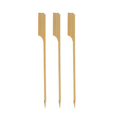 Papstar Wooden Food Skewers - 250 Pack, 15 cm
