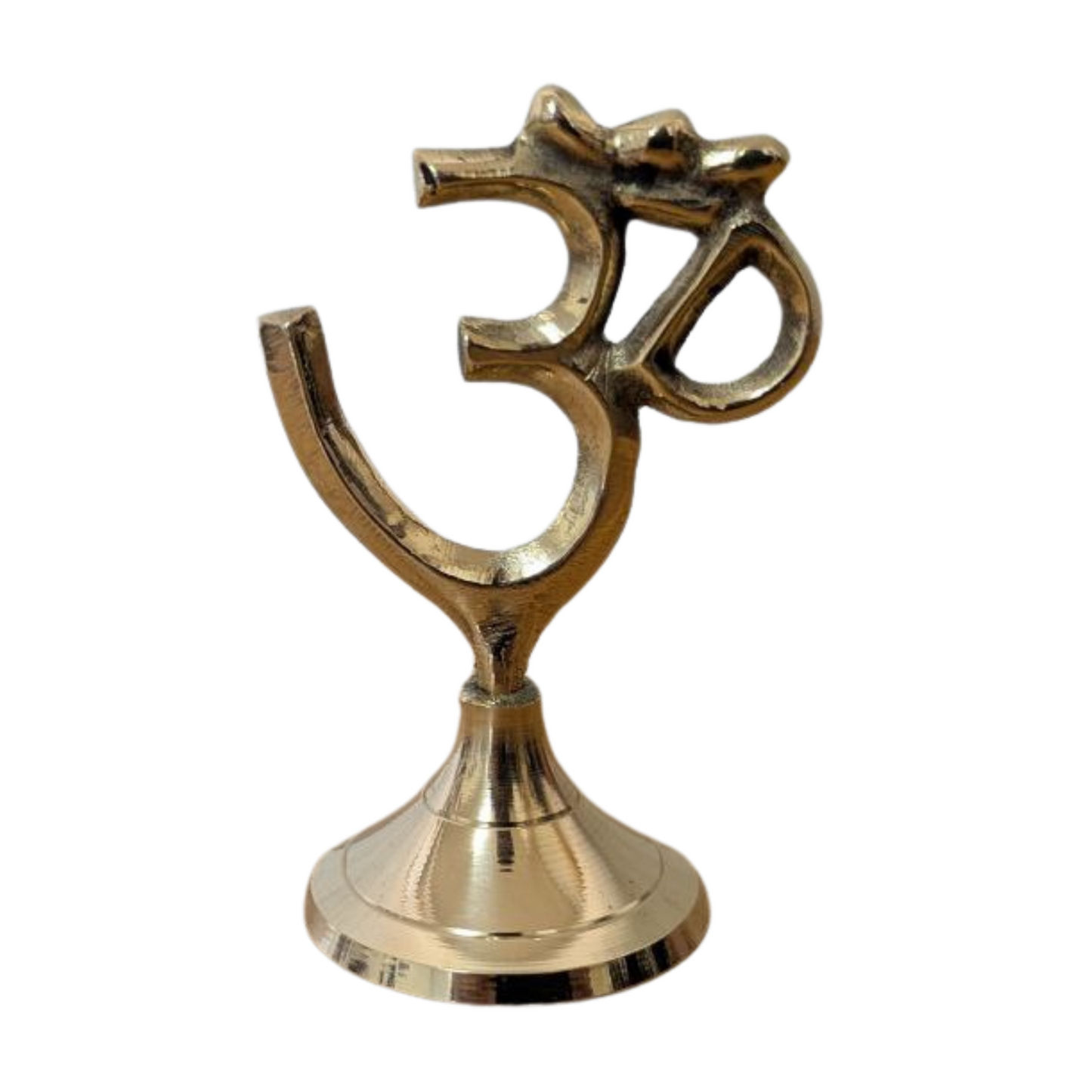 Brass Pooja Set 9 Items with Thali, Diwali & Daily Puja Rituals