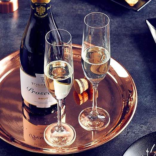 LAV Fame Champagne Flutes 215ml / 7.5oz – Pack of 3