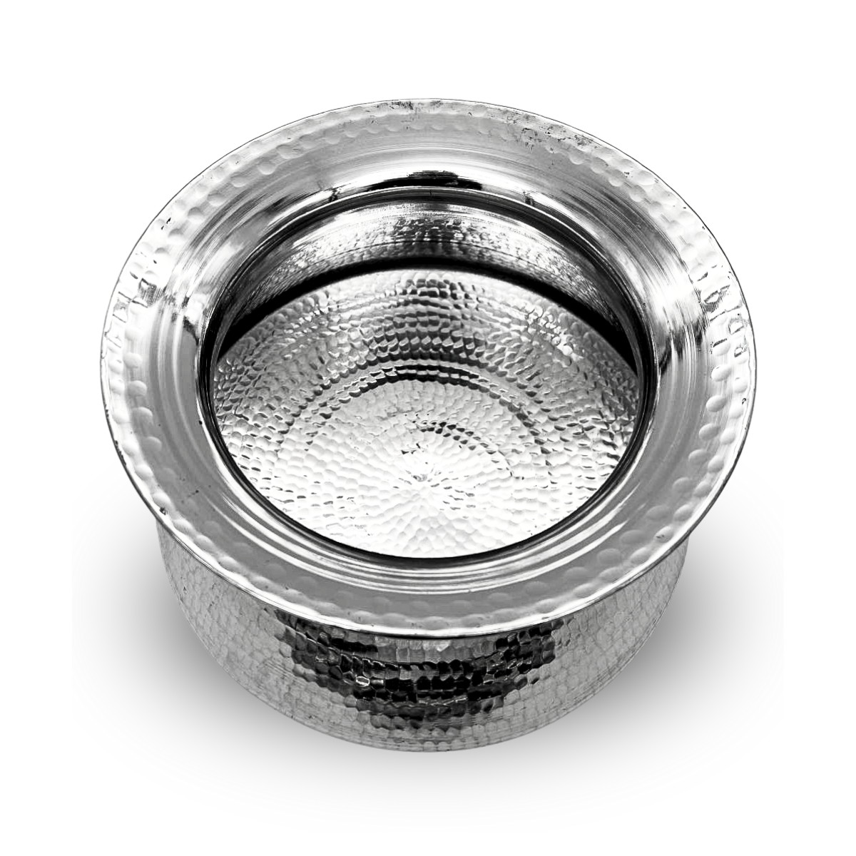 Degra Hand-Hammered Aluminum Pyramid Cooking Pot with Cover - Various Sizes