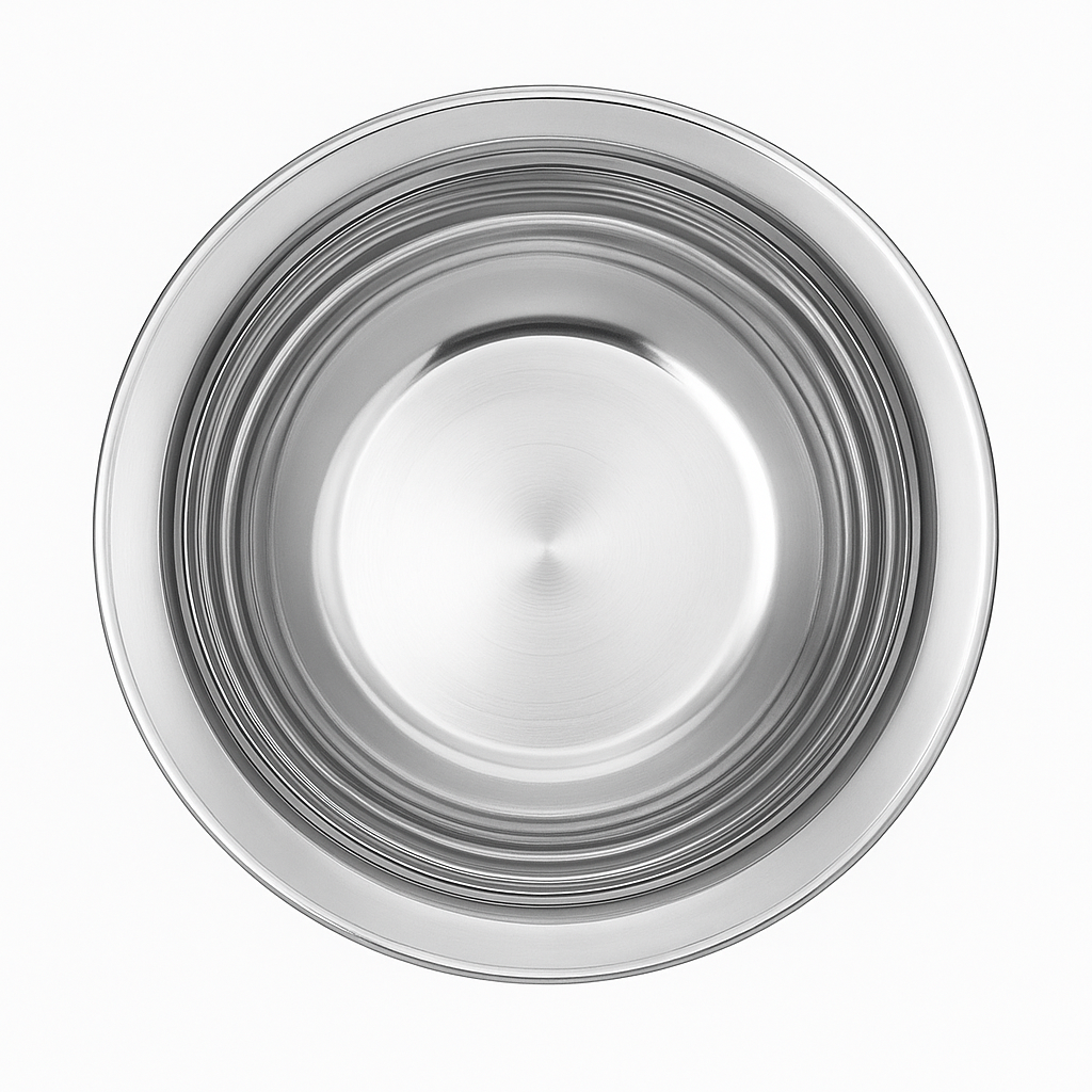 Stainless Steel Serving Bowl 13.5cm Traditional Handi Style Tableware for Dining