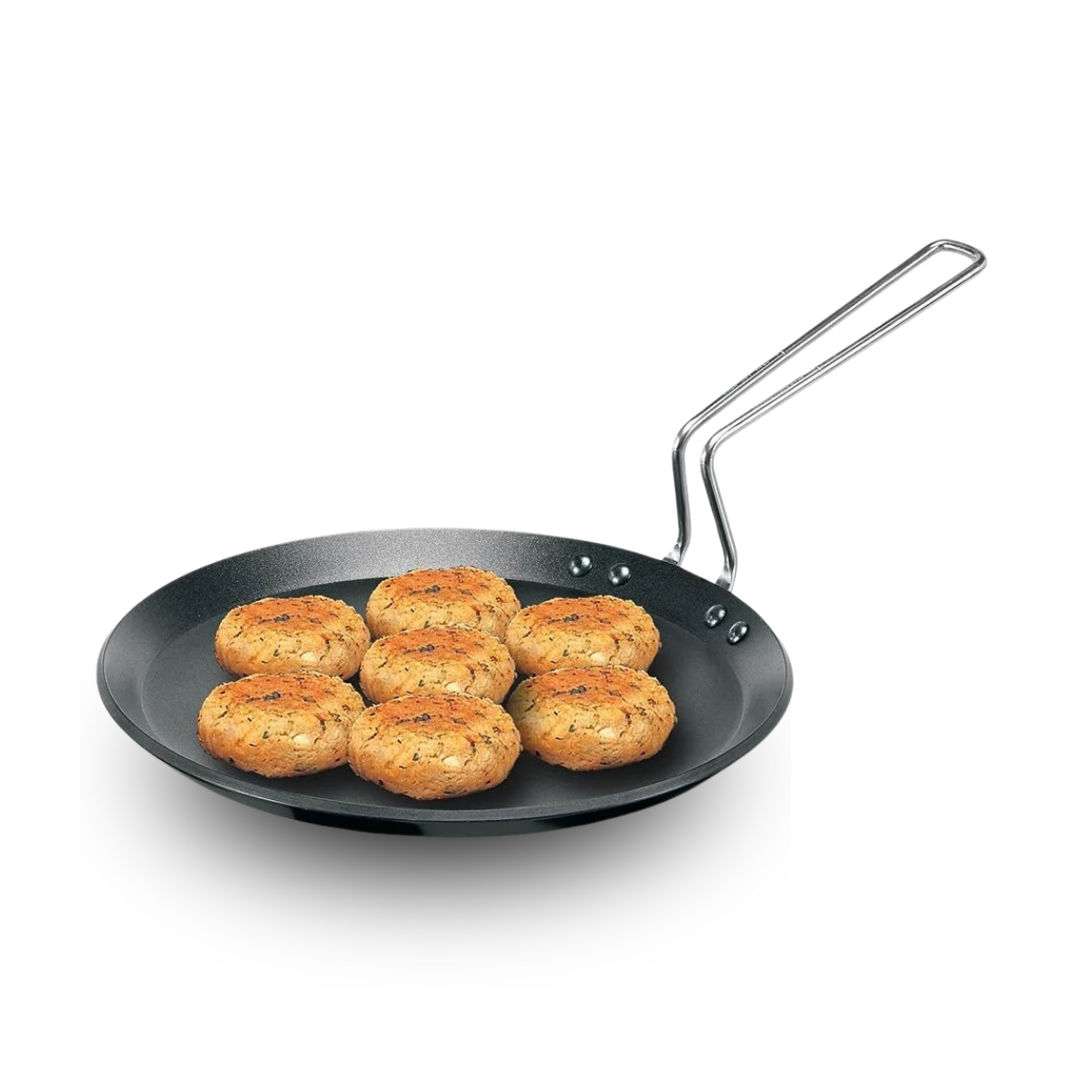 Hawkins Futura Non-Stick Flat Tava with Induction Compatibility – 30 cm