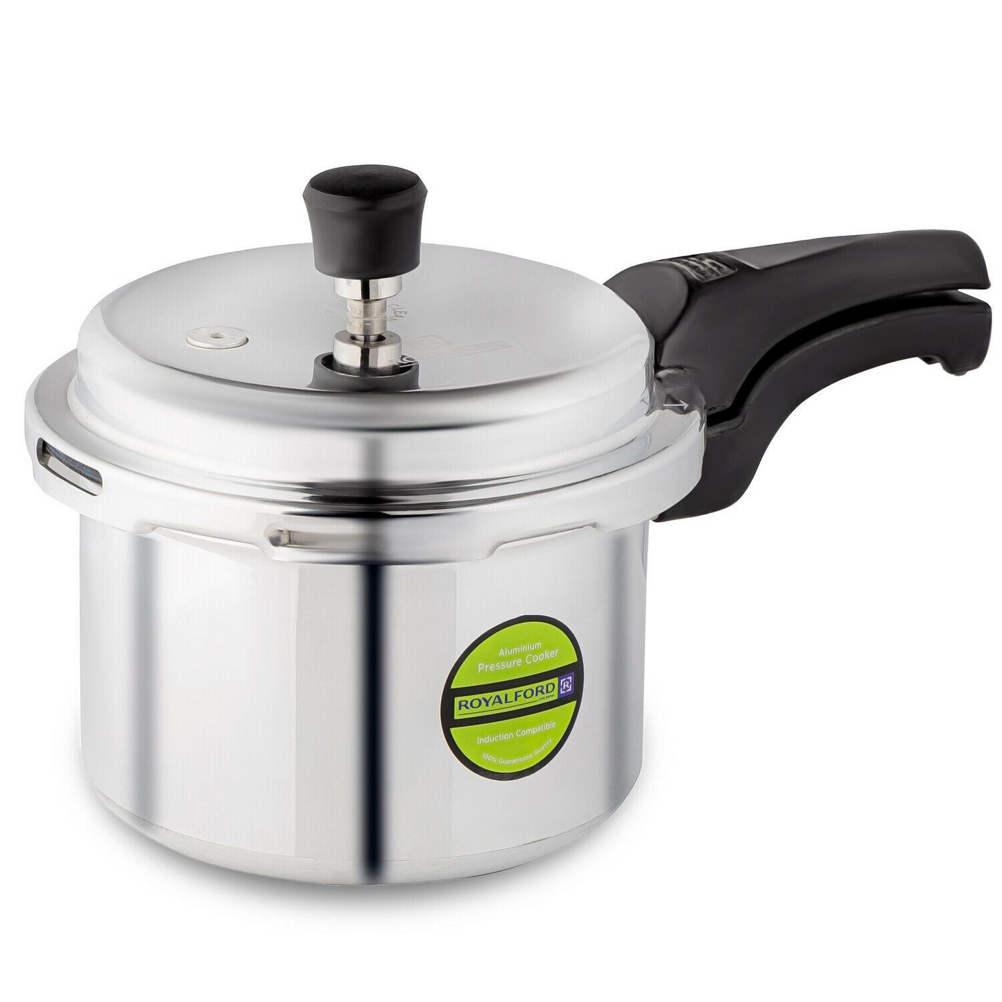 Royalford 5L Lightweight aluminium stovetop pressure cooker