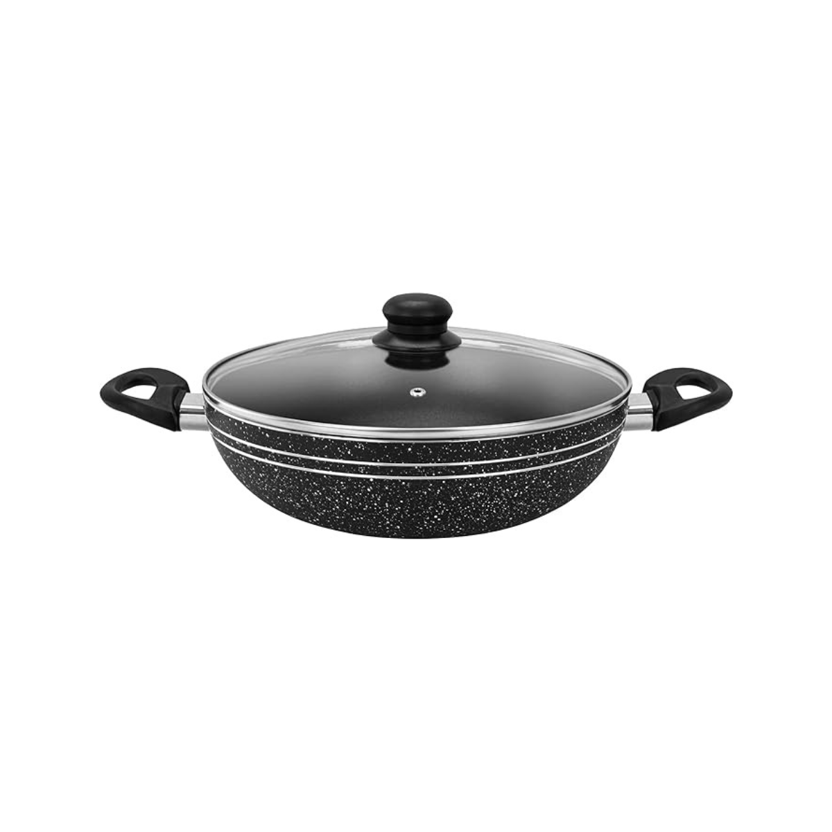 Royalford Aluminium Wok Pan - 28CM