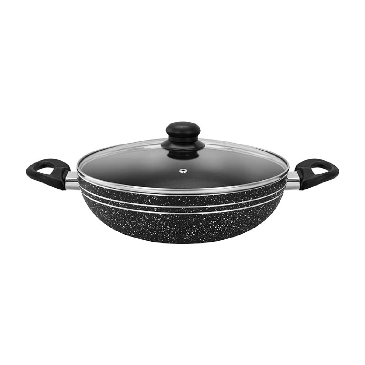 Royalford Aluminium Wok Pan - 32 CM