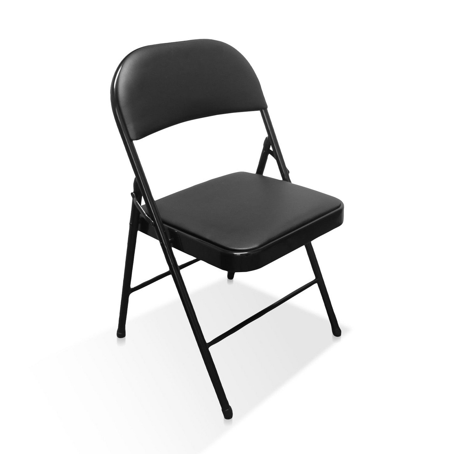 Royalford Foldable cushioned indoor and outdoor chair - Black