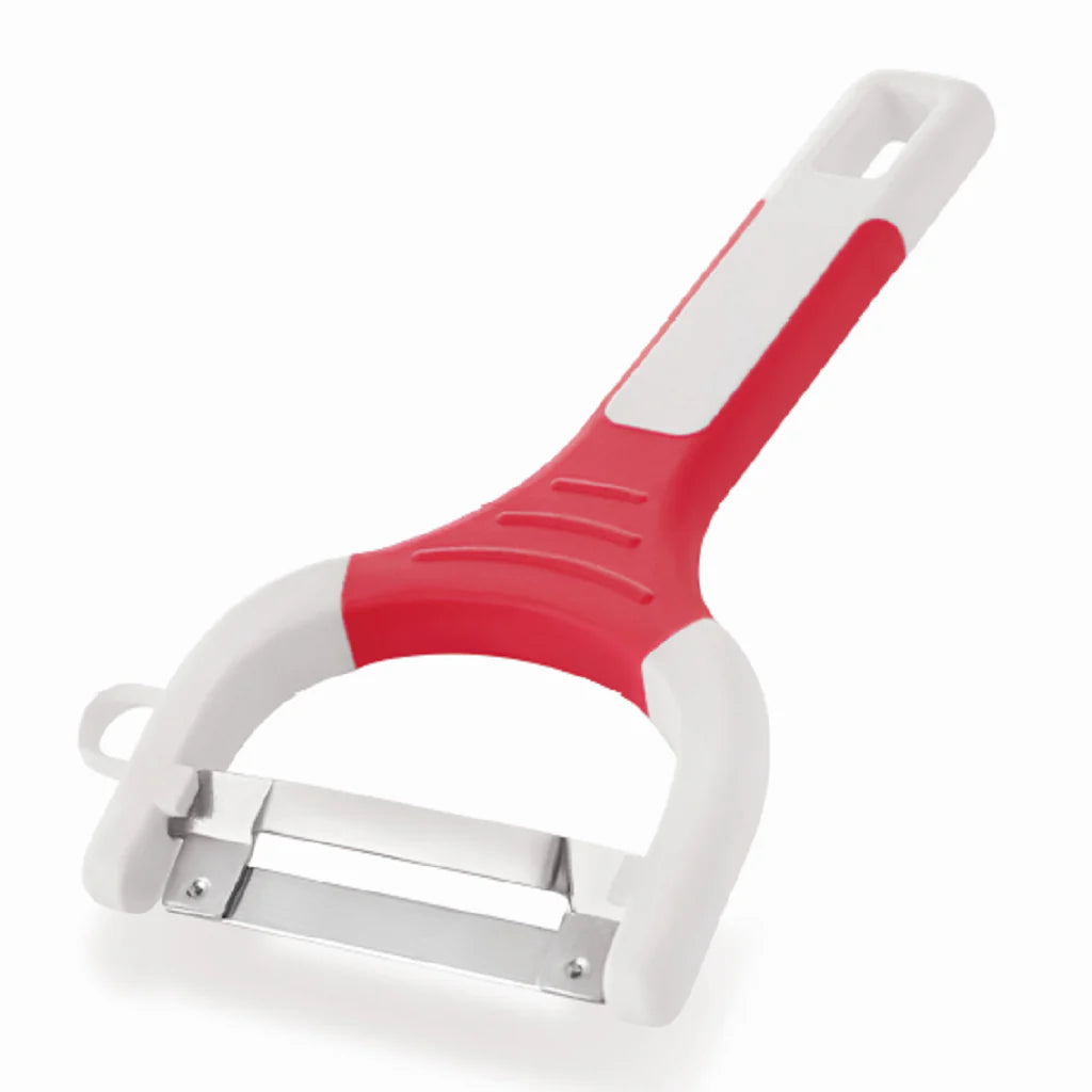 Rena Stainless Steel Y-Shaped Swivel Peeler with Ergonomic Handle - 13cm