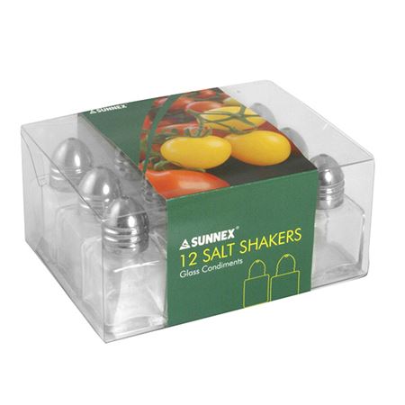 Square Salt Shaker 12 Pack