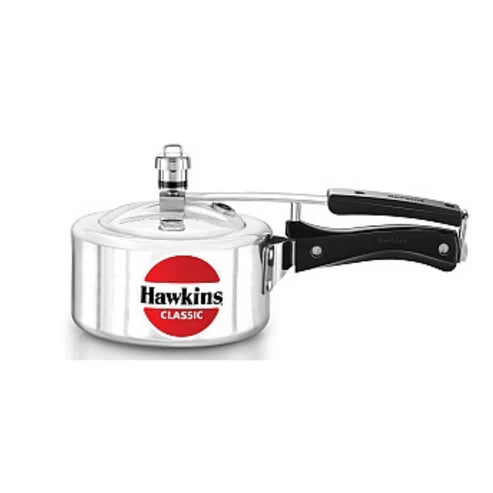 Hawkins Classic Aluminium Pressure Cooker - Colour Silver