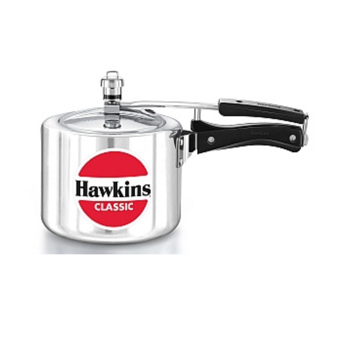 Hawkins Classic Aluminium Tall Pressure Cooker - 3 Litre, Colour Silver