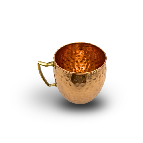 Traditional Hammered Copper Mug