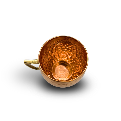 Traditional Hammered Copper Mug