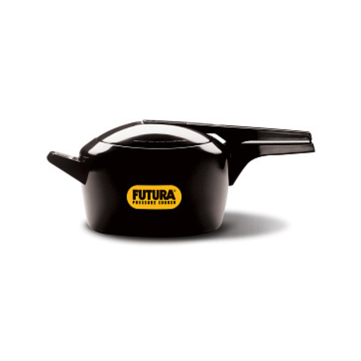 Futura Pressure Cooker, Black, Hard Anodised - 3 Litre
