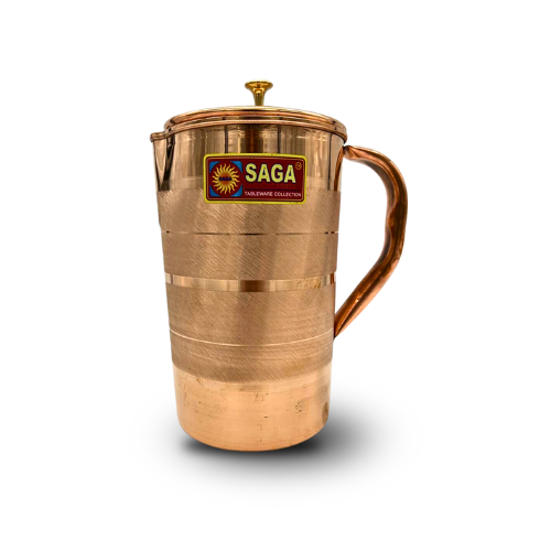 Ayurvedic Pure Large Copper Jug 2L