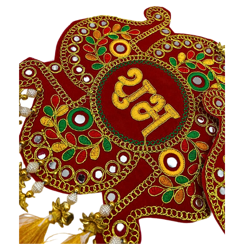 Diwali Decorations Double-Sided Toran with Shubh Labh for Home Hanging Ornament