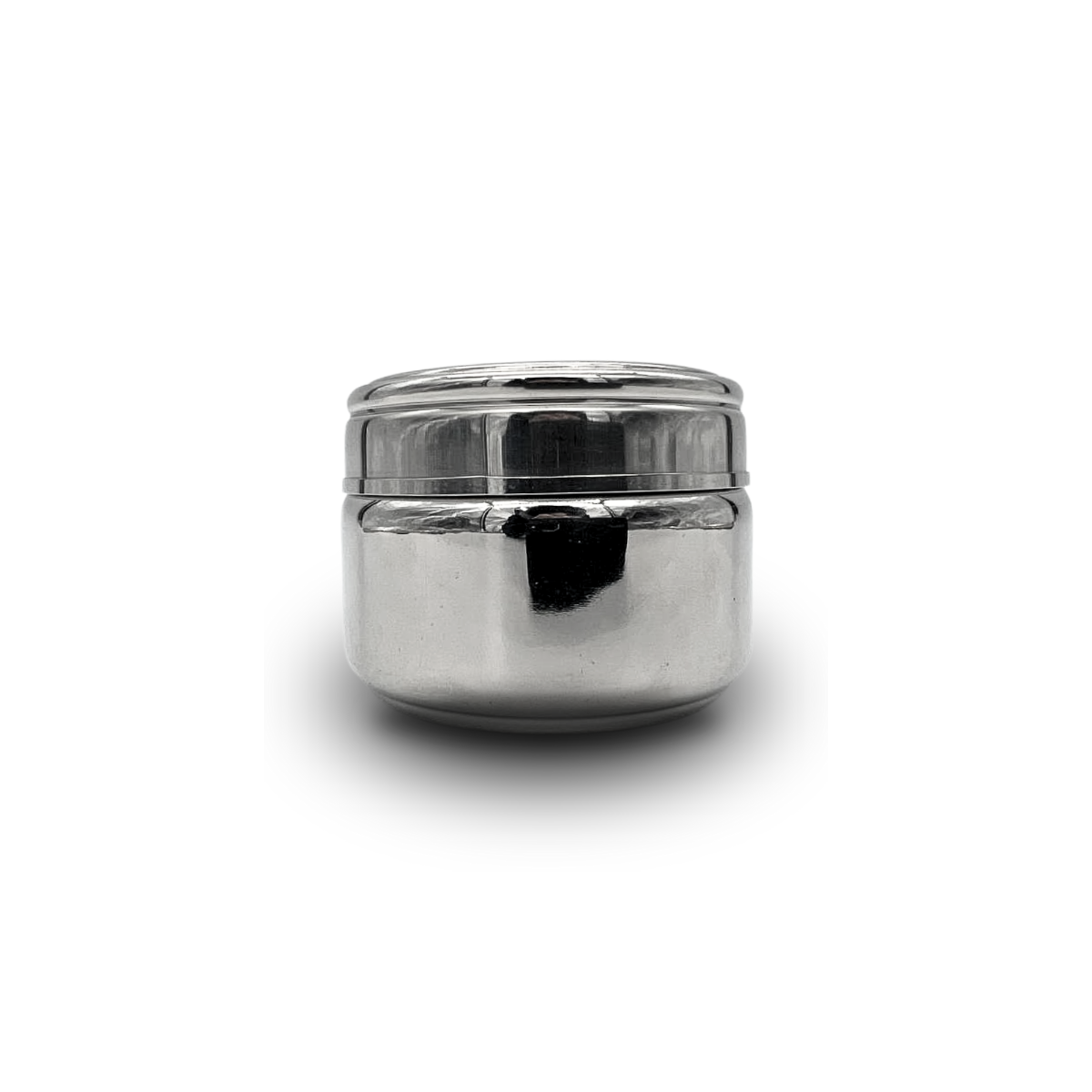 Mini Masala Dabba - Stainless Steel Spice Box with See-Through Lid (8cm)
