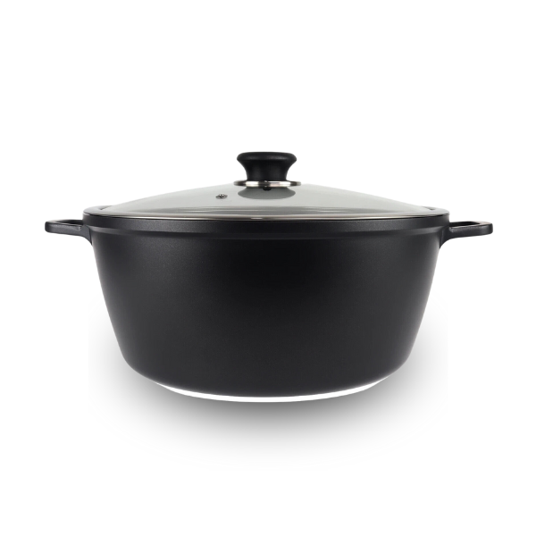 Mastercook Non-Stick Die-Cast Aluminium Casserole Stock Pot - 36cm