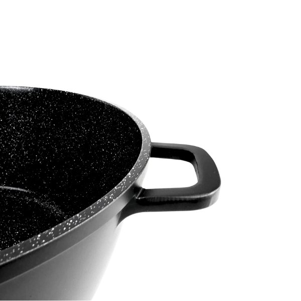 Mastercook Non-Stick Die-Cast Aluminium Casserole Stock Pot - 36cm