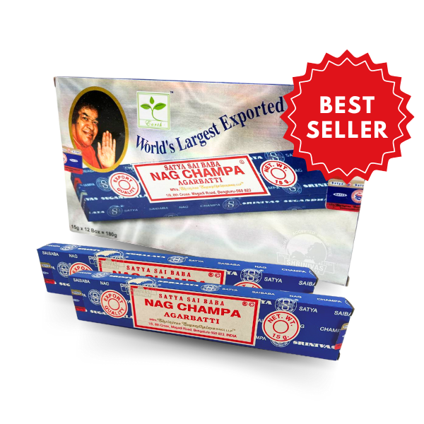 Nag Champa Incense Sticks, 12 Packs