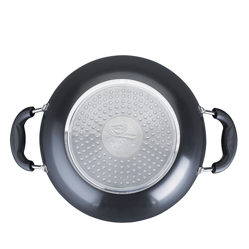 Nirlep Kadhai 24 cm diameter with Lid 3.1 L capacity