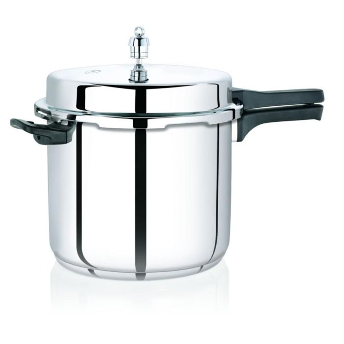 Premier Comfort Pressure Cooker, Stainless Steel Body with Aluminium Base 7.5 Litre