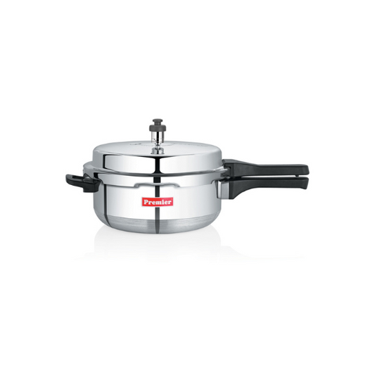 Premier Comfort Pan Pressure Cooker, Stainless Steel Body with Aluminium Base 3.5 Litre