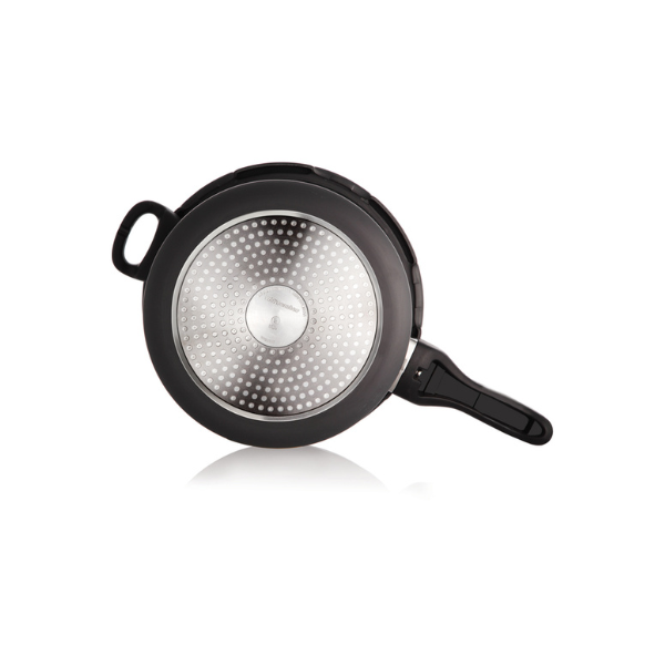 Premier Trendy Black Pressure Cooker Hard Anodized 7.5L