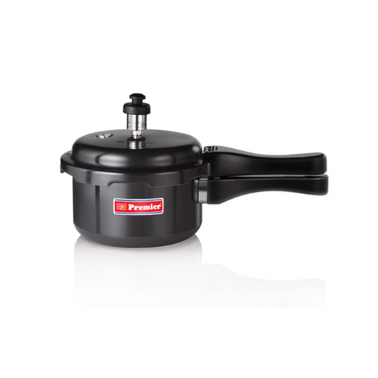 Premier Trendy Black Pressure Cooker Hard Anodized 3L