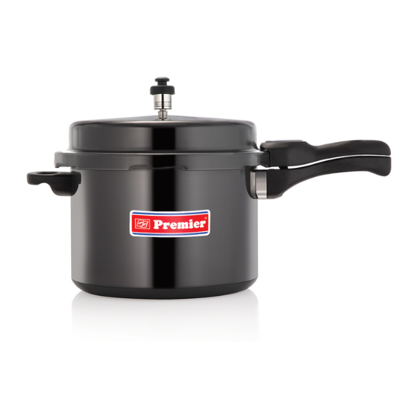Premier Trendy Black Pressure Cooker Hard Anodized 7.5L