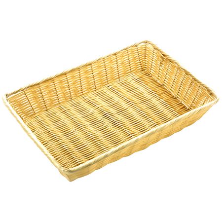 Poly Rattan Basket Rectangular 28X40cm/11X16"