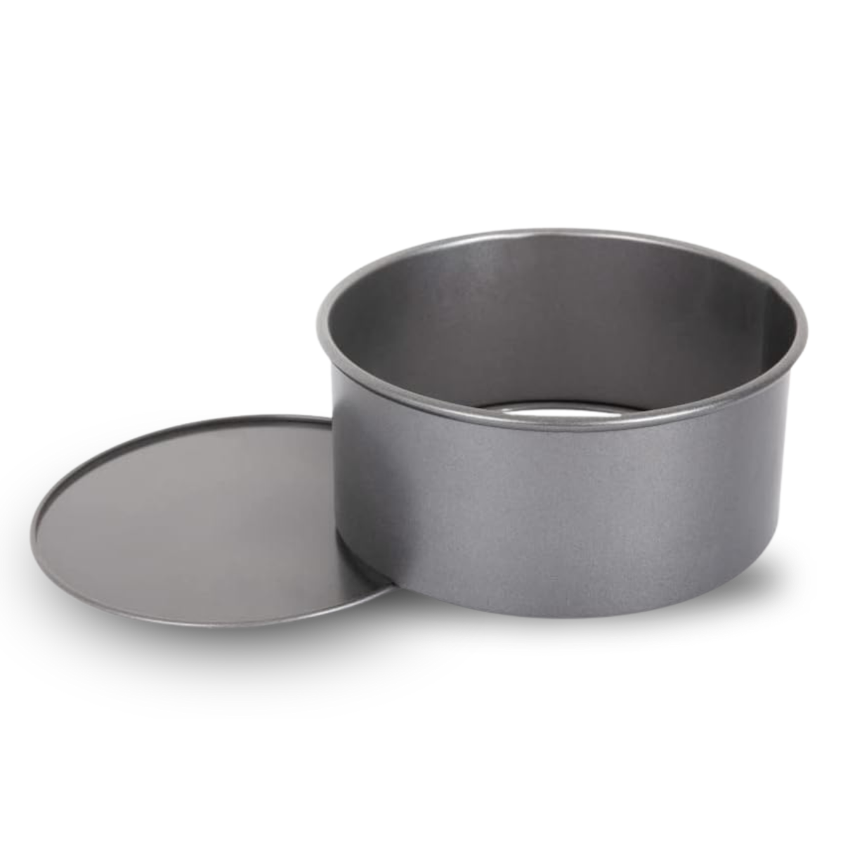 Royal Cuisine Non-Stick Large Cake Tin with Loose Base Carbon Steel Dark Grey in Round