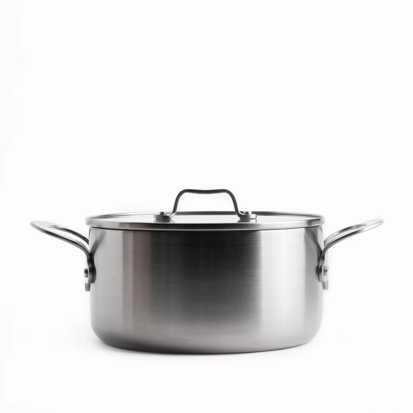 Mauviel 1830 Stainless Steel Casserole Pot, 3.2L - 20cm