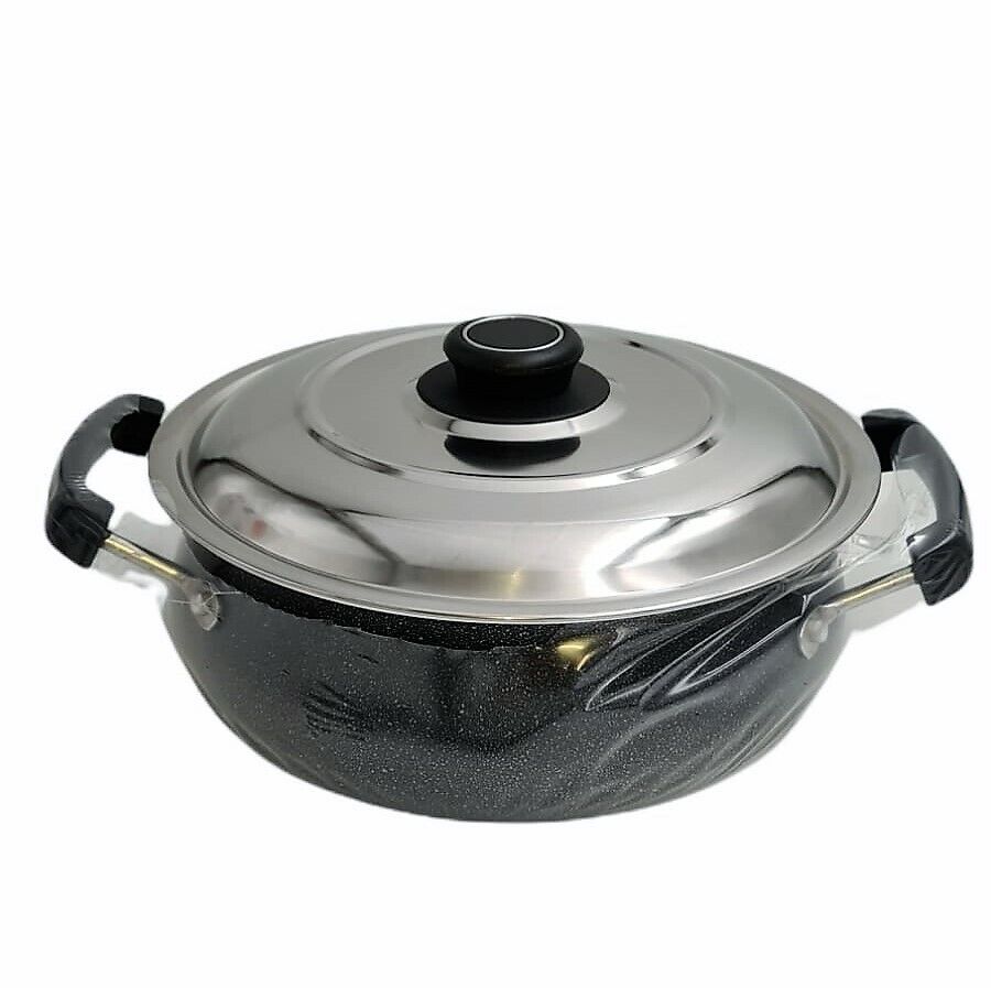 Vego Deluxe Deep Handi with stainless steel Lid, 2.5Ltr