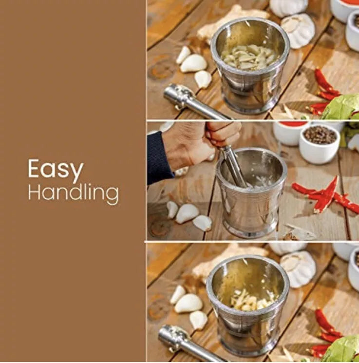 Royalford Stainless Steel Pestle And Mortar - Available in 5 sizes