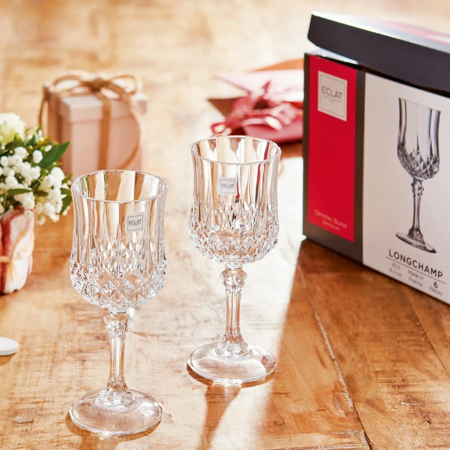 CRISTAL D'ARQUES Longchamp Kwarx Wine Glass, 25 cl